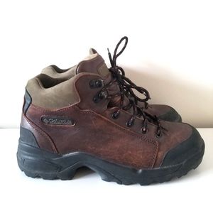 Columbia Men's Leather Waterproof Hiking Boot Sz 10